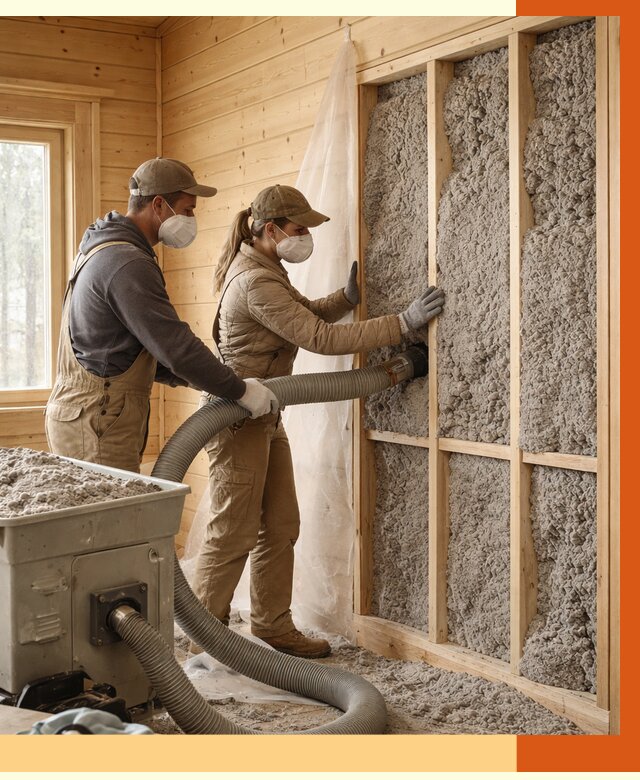 Утепление дачного дома эковатой в белебее от 1479 руб./м2 — комплексно, ТепломастерБлб