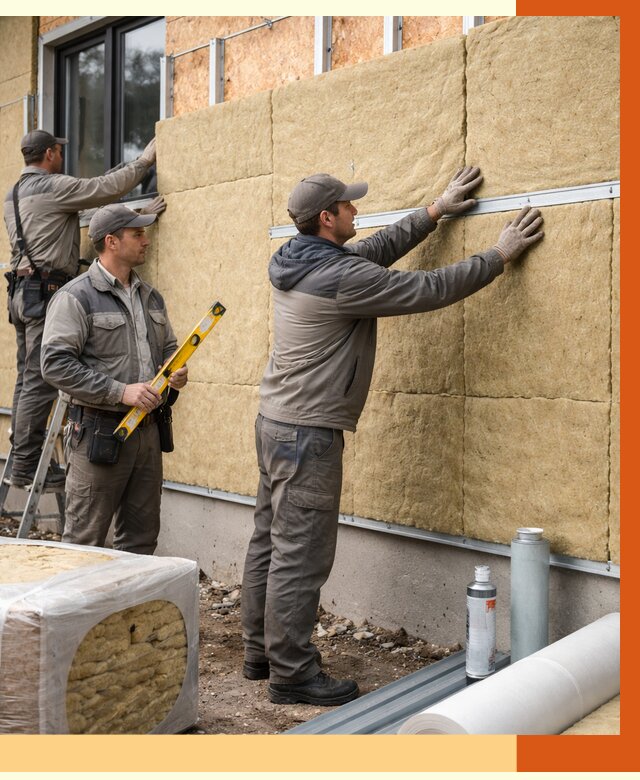 Утепление дома из SIP панелей в белебее от 6325 руб./м² под ключ | ТепломастерБлб