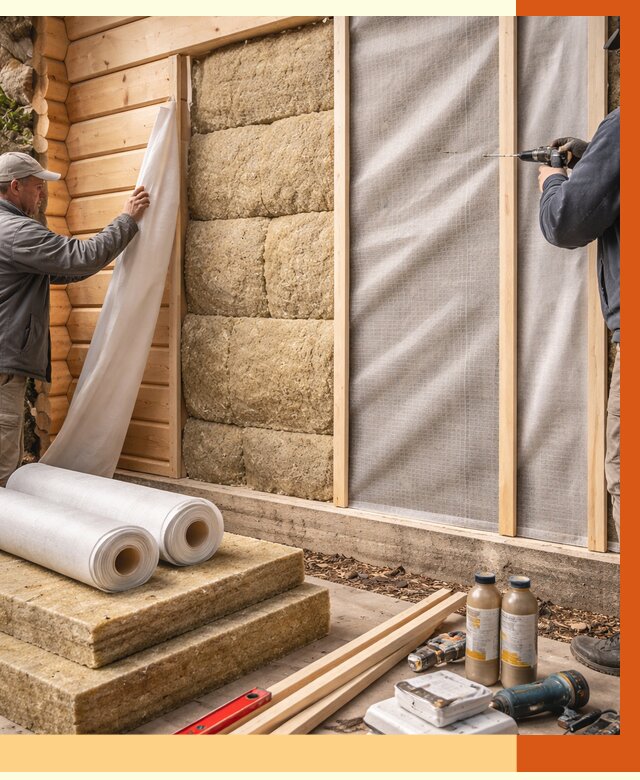 Утепление дома из минибруса в белебее от 4590 руб/м2 — заказать профессионально | ТепломастерБлб