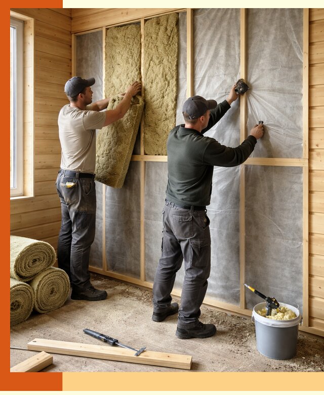 Утепление дома из минибруса в белебее: комплексные теплоизоляционные работы