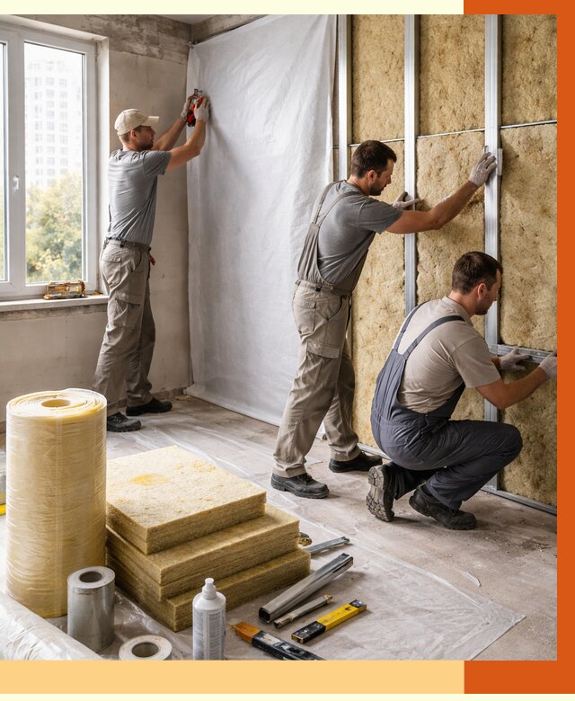 Утепление квартиры в белебее от 4590 руб/м2 — утеплить квартиру изнутри и снаружи | ТепломастерБлб