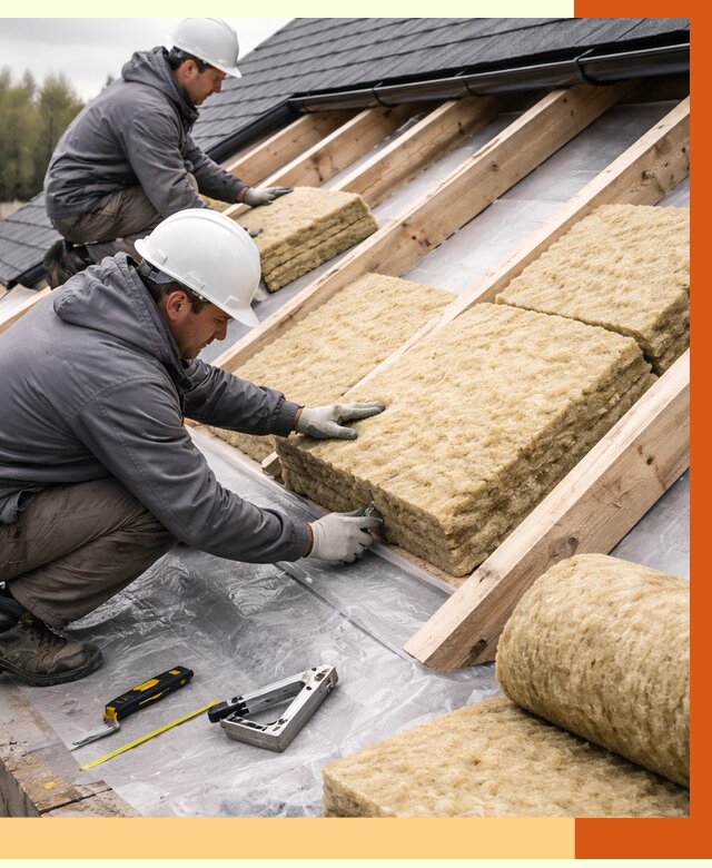 Утепление крыши в белебее от 1887 руб./м2 — комплексное утепление кровли | ТепломастерБлб