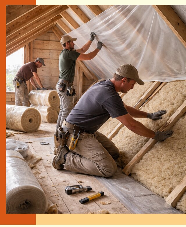 Утепление крыши изнутри в белебее: профессионально и надежно