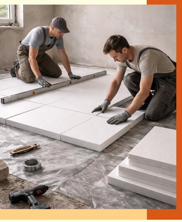 Утепление бетонного пола в белебее от 2550 руб/м2 — монтаж и цена | ТепломастерБлб