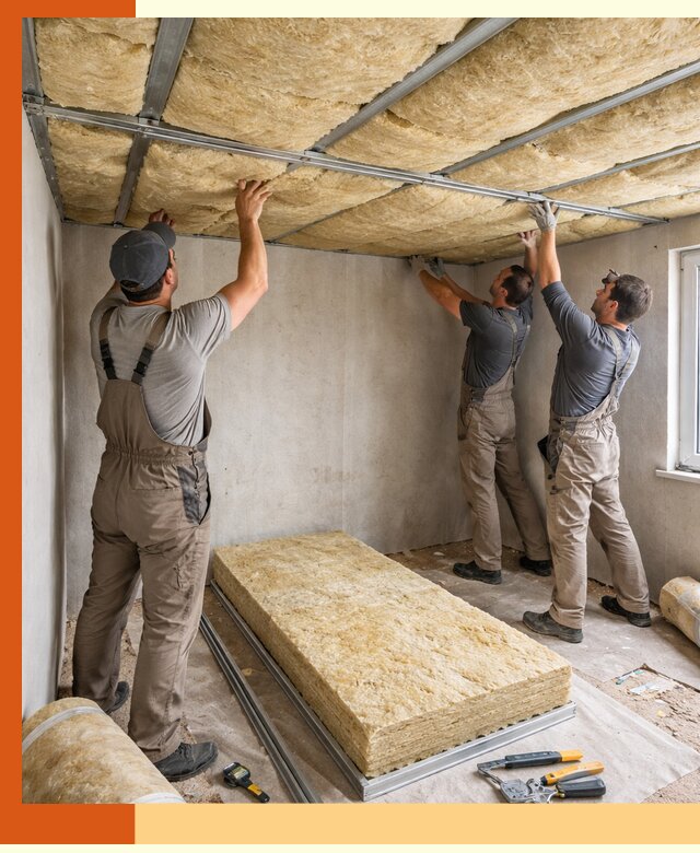 Утепление потолка в белебее — тепло и без сквозняков