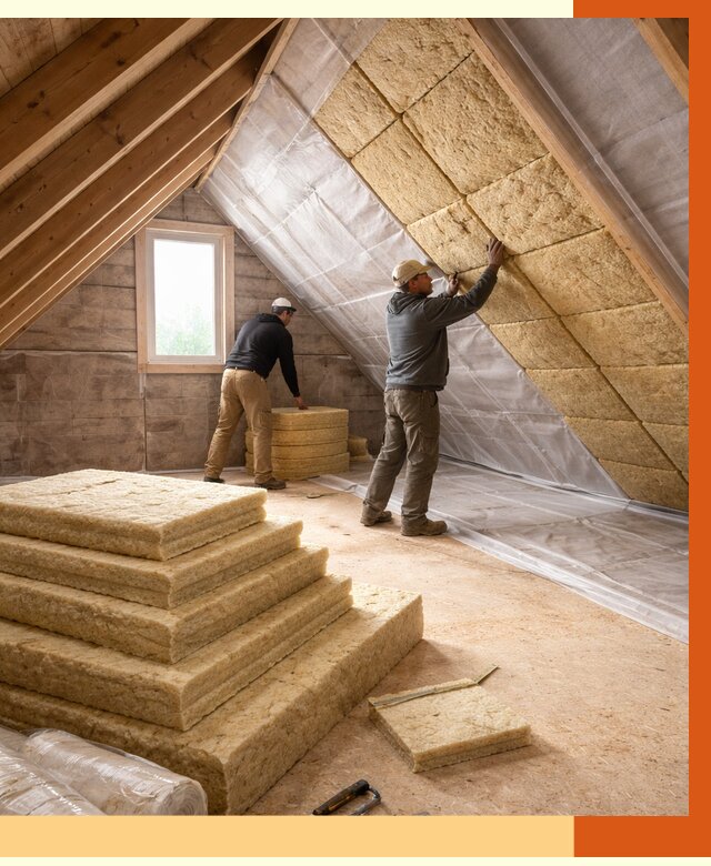 Утепление мансарды в белебее от 2550 руб/м2 — комплексно и под ключ | ТепломастерБлб