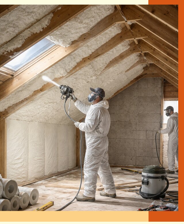 Утепление мансарды ППУ в белебее от 2805 руб./м² — заказать под ключ | ТепломастерБлб