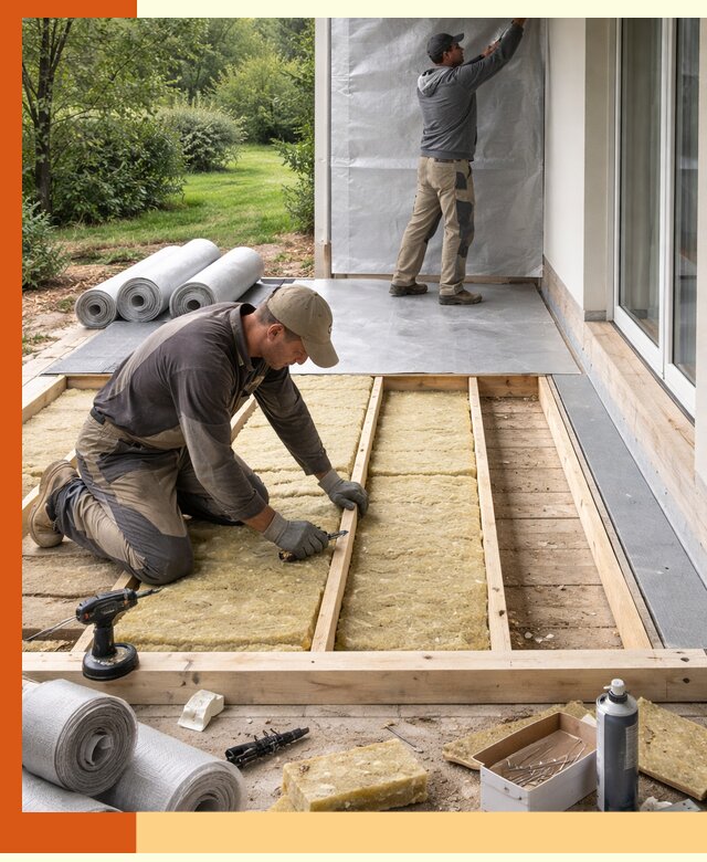 Утепление террасы в белебее — тепло и защита круглогодично