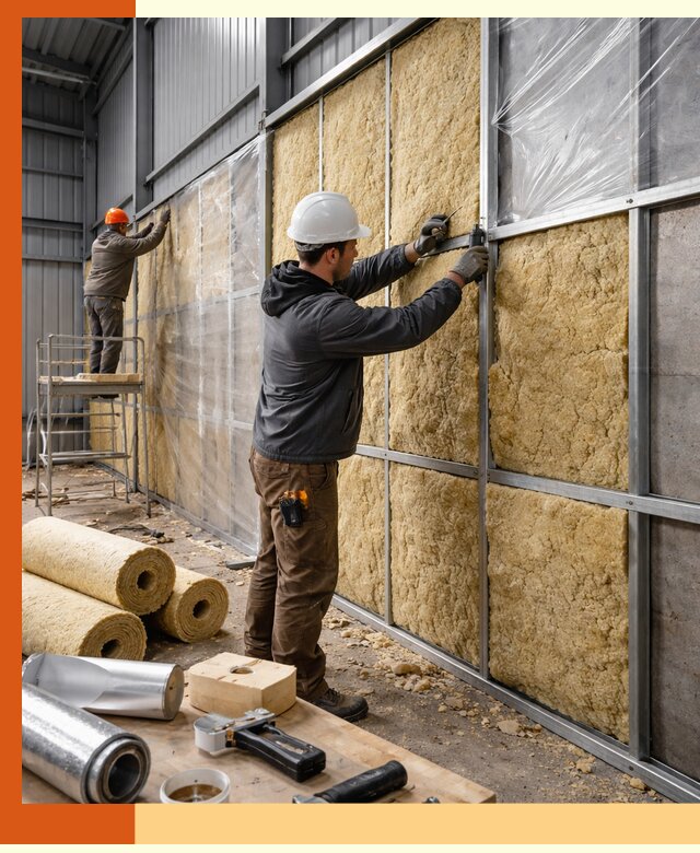 Утепление ангара в белебее — профессиональная теплоизоляция помещений