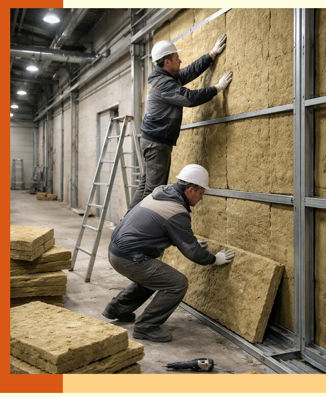 Утепление цеха под ключ в белебее с гарантией качества