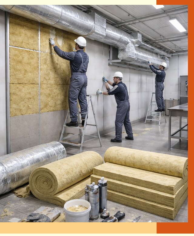 Утепление пищевого цеха в белебее от 12751 руб./м² — комплексно под ключ | ТепломастерБлб
