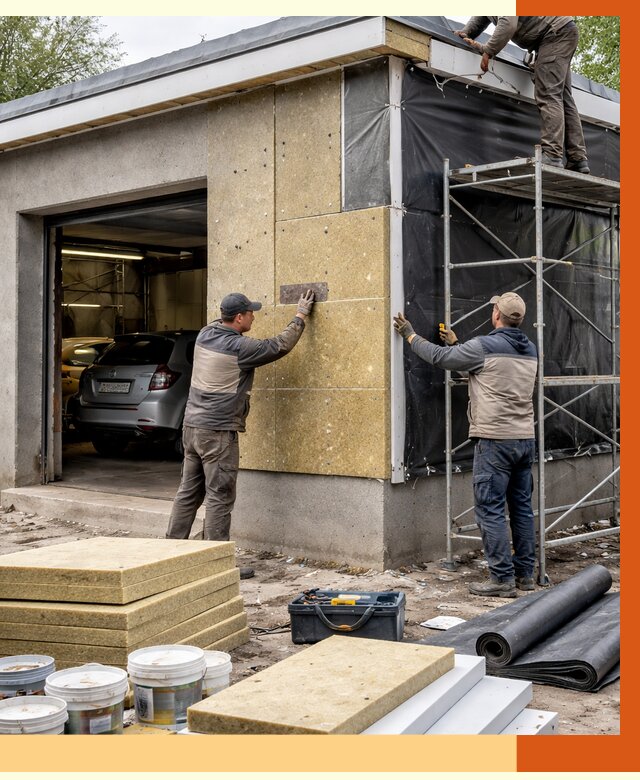 Утепление автосервиса в белебее ппу, пеноизоляция, от 14791 руб/м2 — ТепломастерБлб