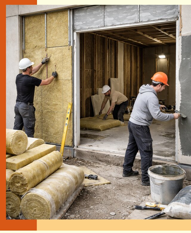 Утепление торгового павильона в белебее — качественно и энергоэффективно