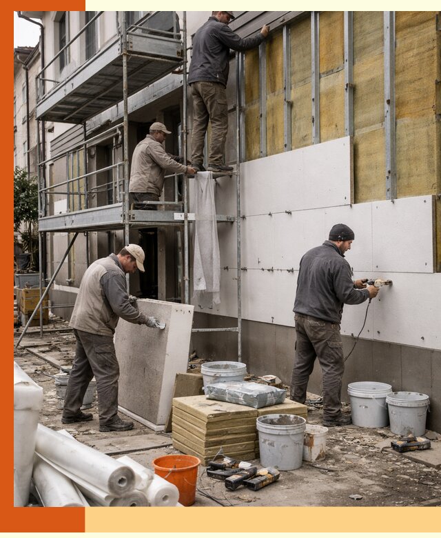 Утепление гостиницы под ключ в белебее с гарантией качества