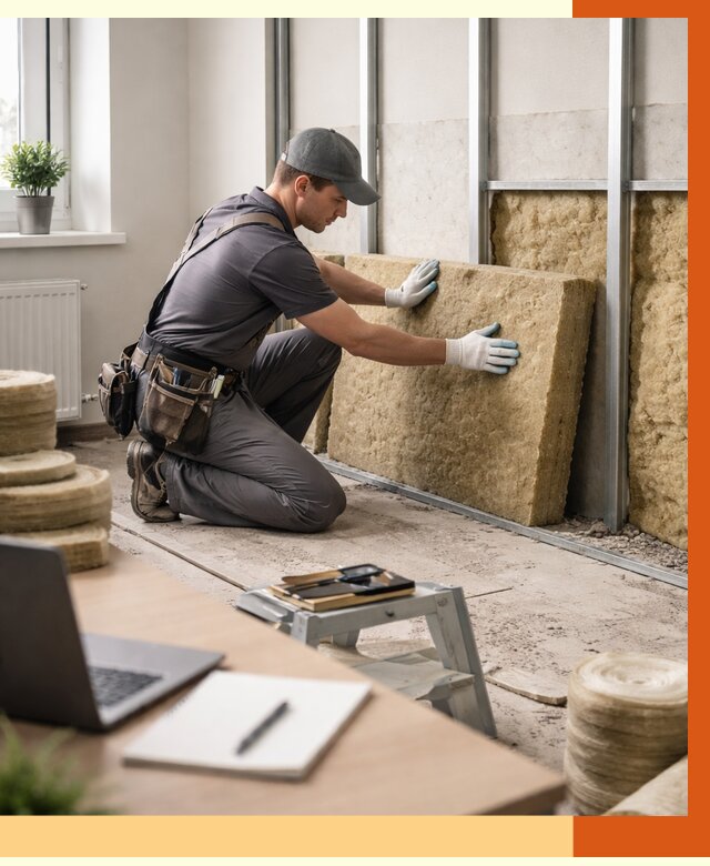 Утепление офиса в белебее от 4590 руб/м2 — комплексное утепление офиса под ключ | ТепломастерБлб