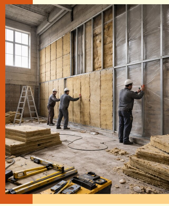 Утепление спортивного зала в белебее качественно и недорого