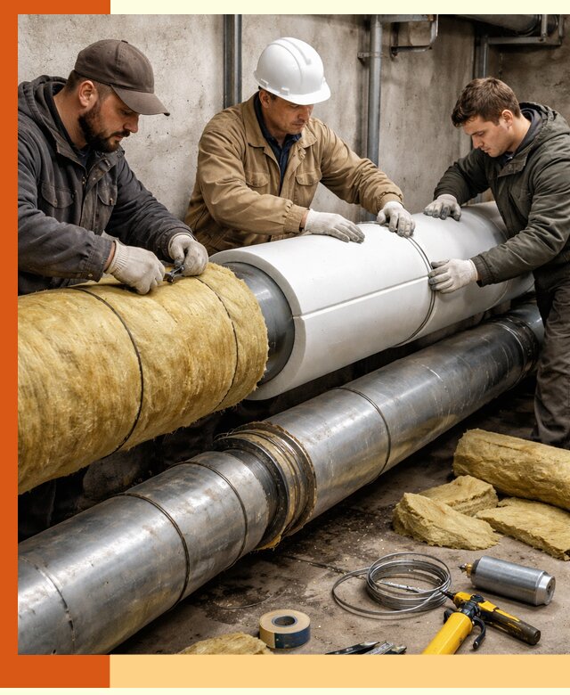 Утепление трубопровода в белебее с гарантией энергоэффективности