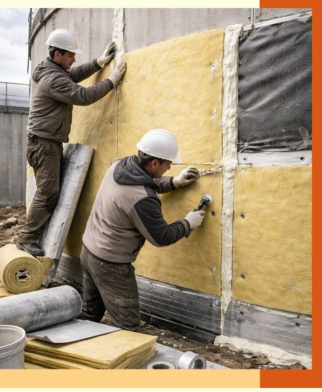 Утепление резервуара в белебее от 28053 руб/м2 — монтаж ППУ и комплекс под ключ | ТепломастерБлб