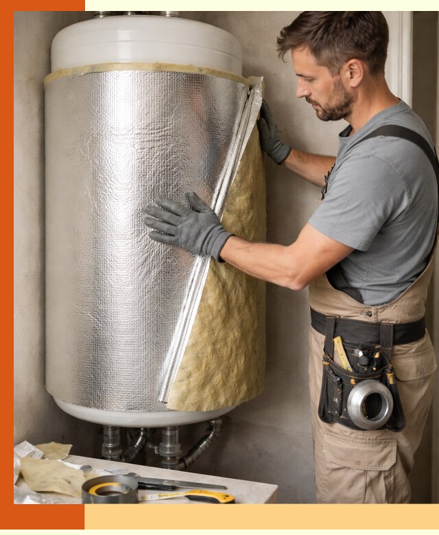 Утепление бойлера в белебее для снижения теплопотерь и экономии энергии