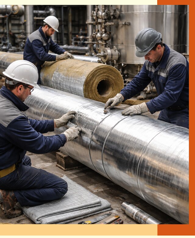 Утепление технологического оборудования в белебее от 4284 руб. за м2 | ТепломастерБлб