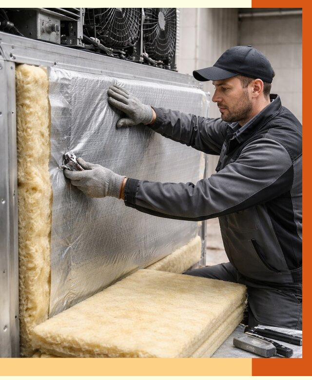 Утепление холодильного агрегата в белебее от 8671 руб. под ключ | ТепломастерБлб