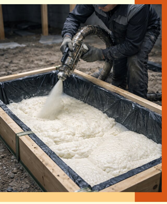 Заливка ППУ в формы в белебее от 2550 руб. — утепление форм под ключ | ТепломастерБлб