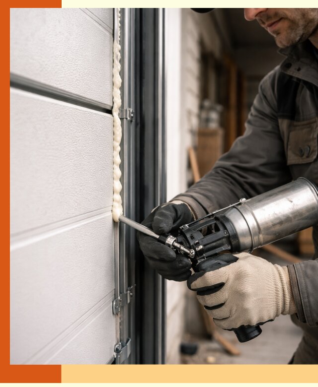 Заполнение пустот ворот в белебее профессионально и герметично