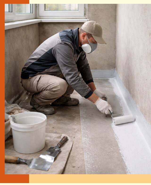 Утепление балкона жидкой теплоизоляцией в белебее