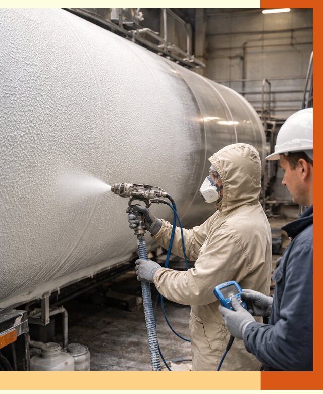 Утепление автоцистерны жидкой теплоизоляцией в белебее от 14791 руб. под ключ | ТепломастерБлб
