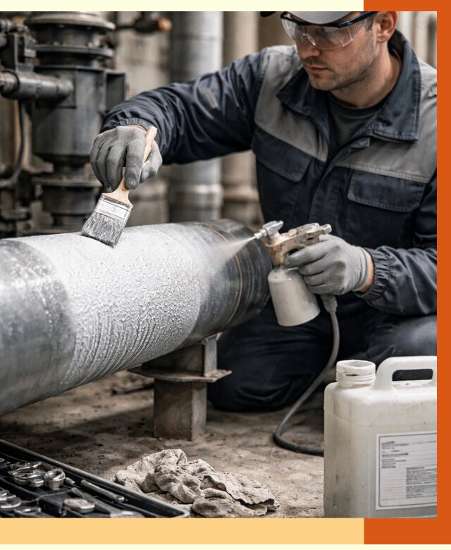 Утепление оборудования жидкой теплоизоляцией в белебее от 4590 руб. | ТепломастерБлб