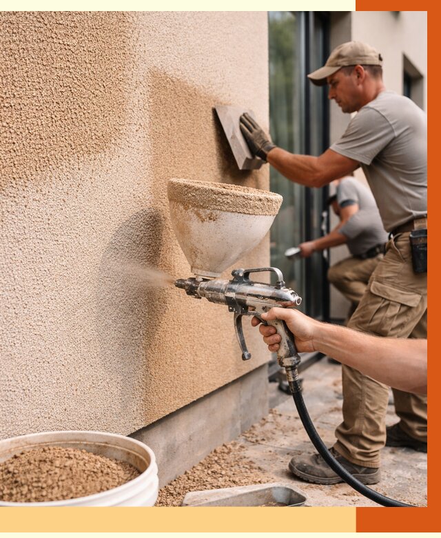 Утепление фасада жидкой пробкой в белебее от 4896 руб./м² под ключ | ТепломастерБлб