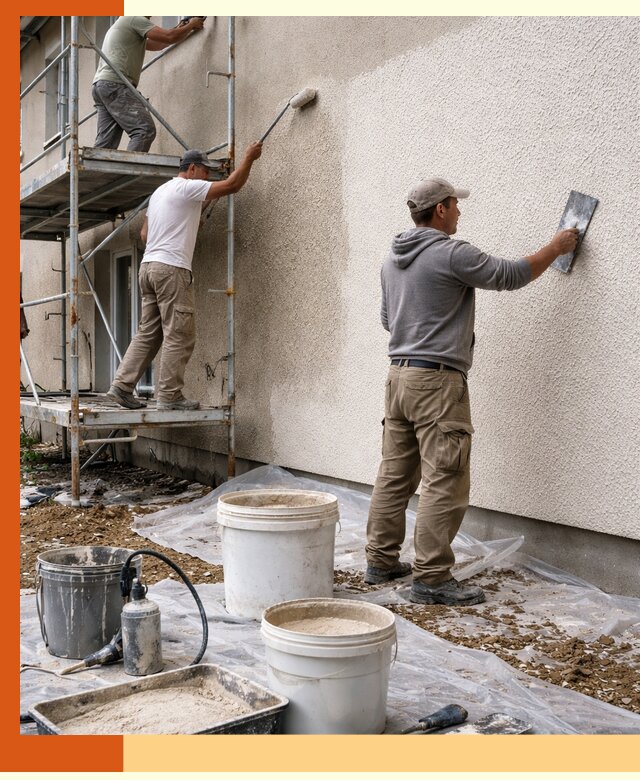 Утепление фасада жидкой пробкой в белебее