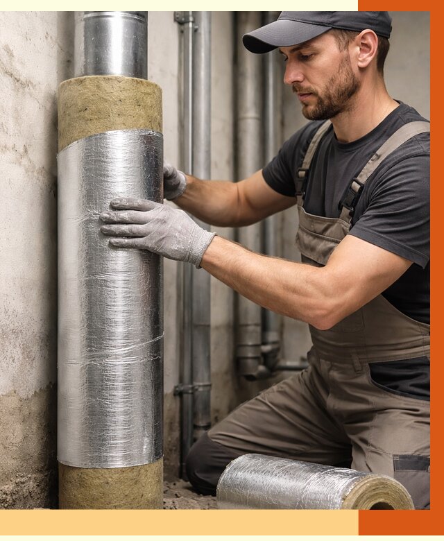 Шумоизоляция труб в белебее от 1224 руб. — шумоподавление и звукоизоляция труб | ТепломастерБлб