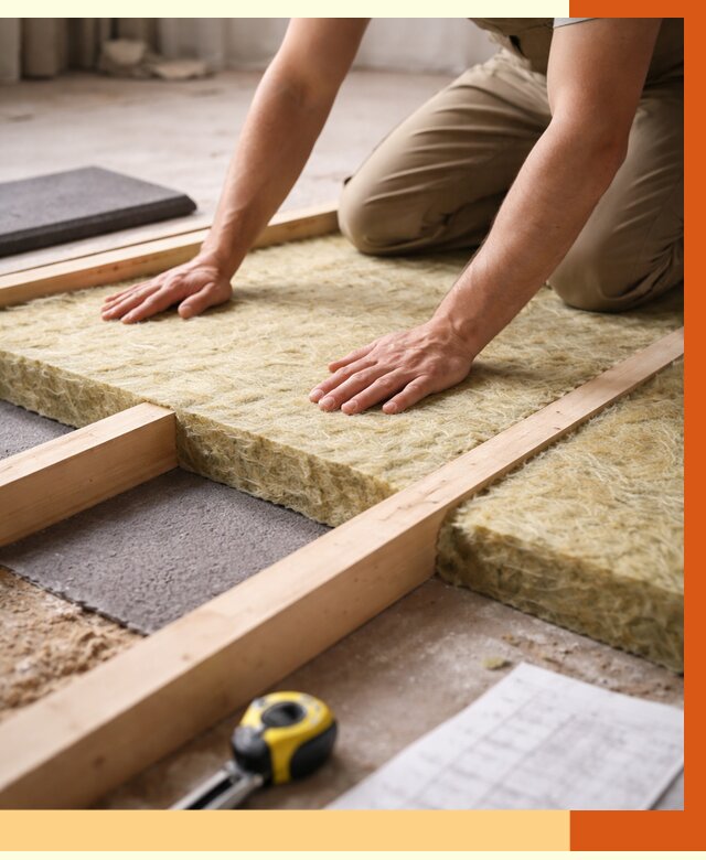 Шумоизоляция пола в белебее от 1275 руб./м² — профессиональная звукоизоляция | ТепломастерБлб