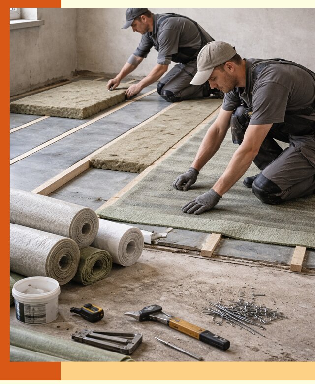 Шумоизоляция пола в белебее — профессиональная звукоизоляция помещений