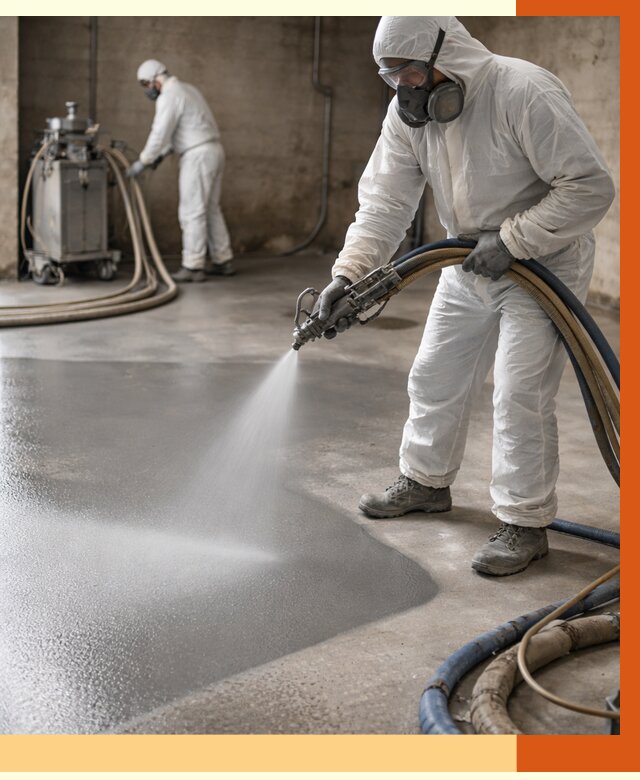 Гидроизоляция полимочевиной в белебее от 8671 руб/м² — напыление полимерной гидроизоляции | ТепломастерБлб