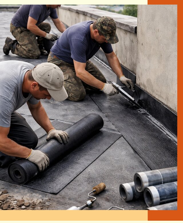 Гидроизоляция кровли в белебее от 4590 руб. — профессиональная гидроизоляция крыши | ТепломастерБлб