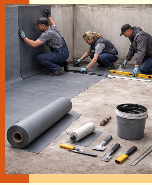 Гидроизоляция бассейна под ключ в белебее — надежная защита и герметизация