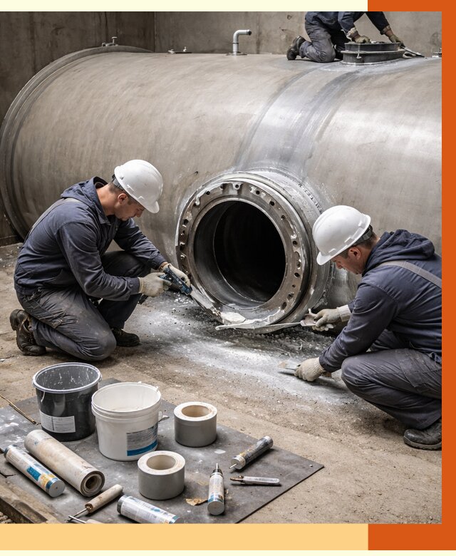Гидроизоляция резервуара с топливом в белебее от 76508 руб. под ключ | ТепломастерБлб