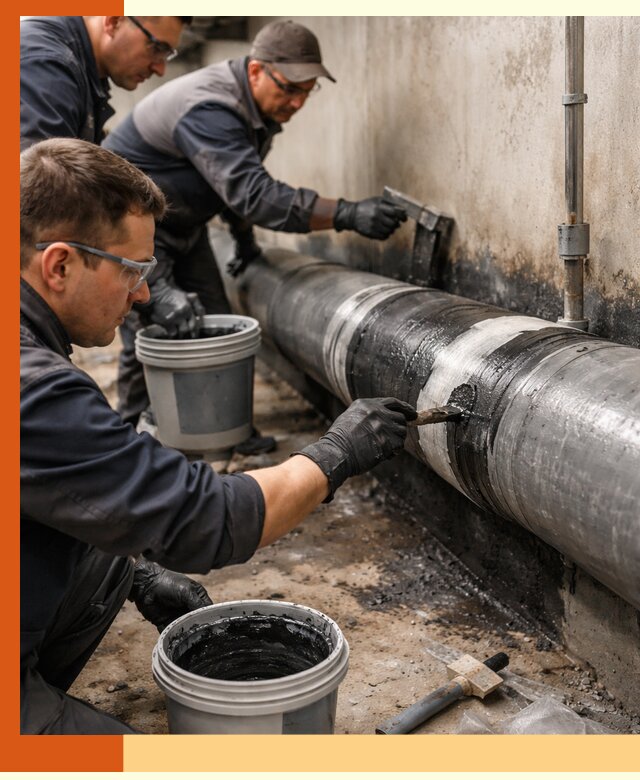 Гидроизоляция труб в белебее — защита и герметизация коммуникаций