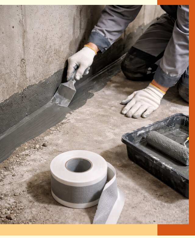 Гидроизоляция швов и герметизация стыков в белебее от 1275 руб. | ТепломастерБлб