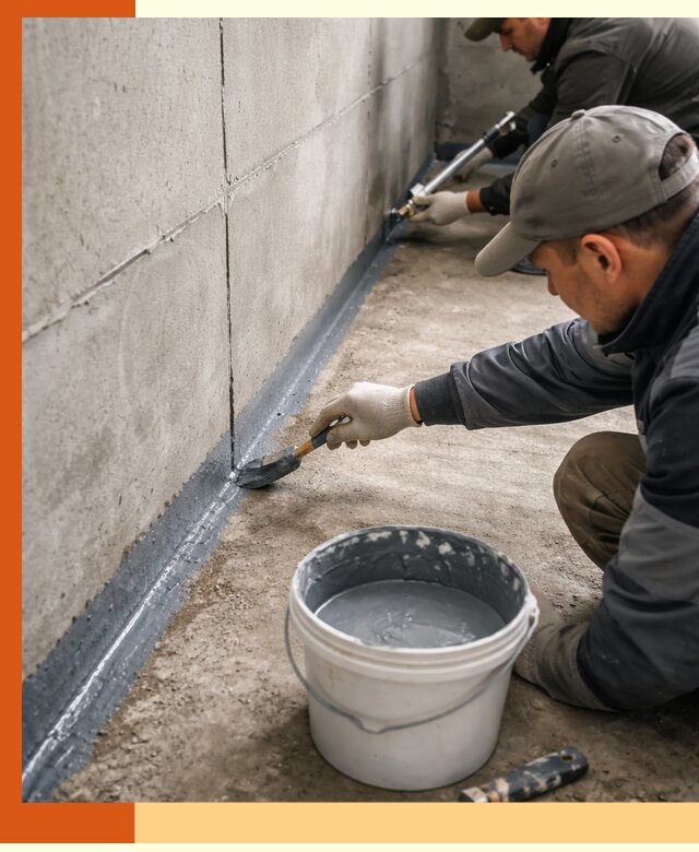 Гидроизоляция швов зданий и конструкций в белебее