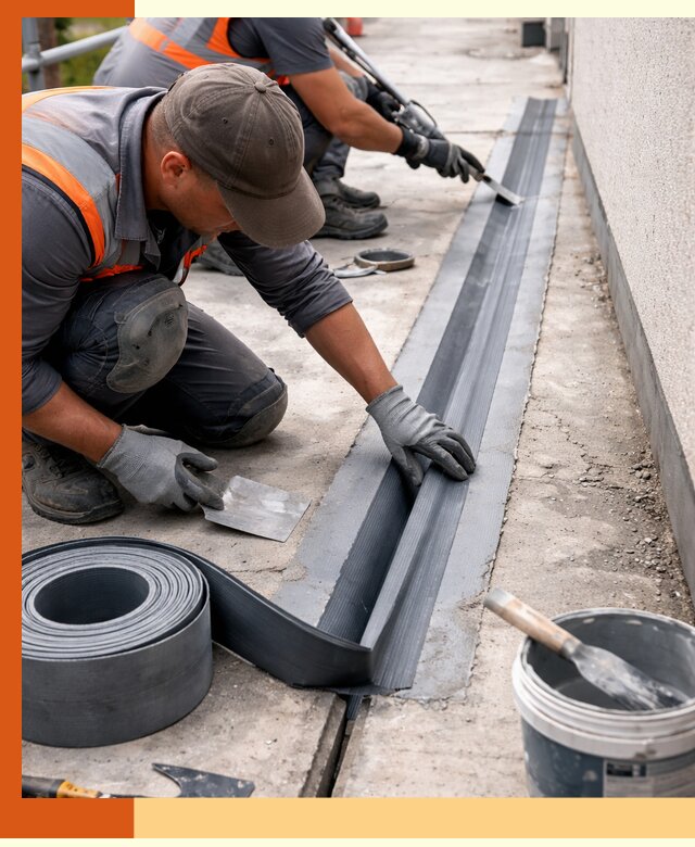 Гидроизоляция деформационного шва в белебее профессионально и надежно