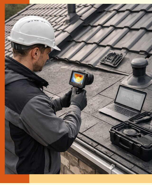 Тепловизионное обследование кровли в белебее для выявления дефектов