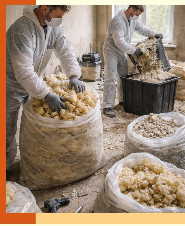 Утилизация старого утеплителя в белебее быстро и безопасно