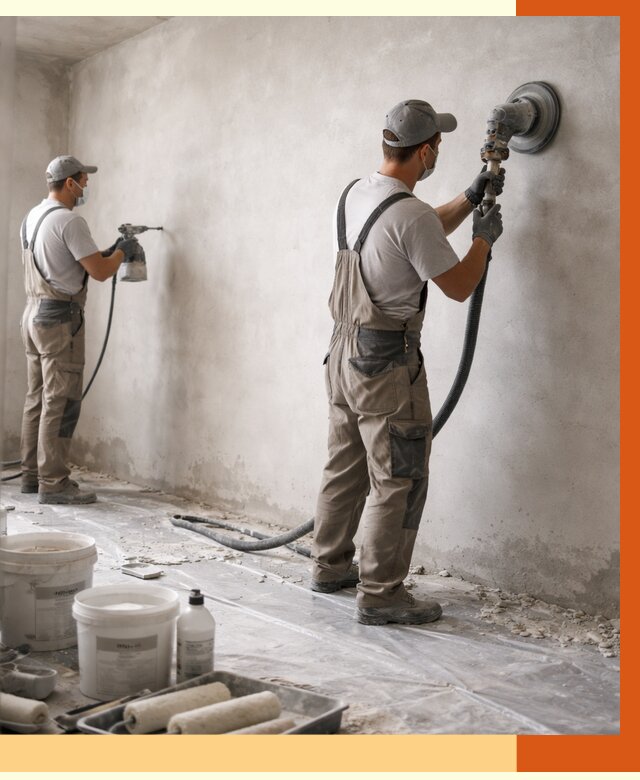 Подготовка поверхности под напыление в белебее от 1224 руб. — ТепломастерБлб