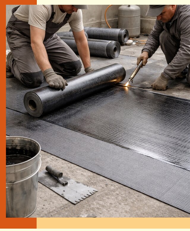 Монтаж гидроизоляционной мембраны в белебее для зданий и конструкций