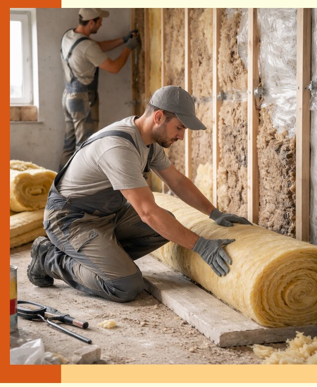 Восстановление теплоизоляции зданий и конструкций в белебее