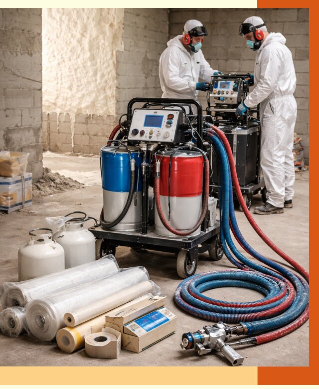 Аренда установки для напыления ППУ в белебее от 35704 руб. | ТепломастерБлб