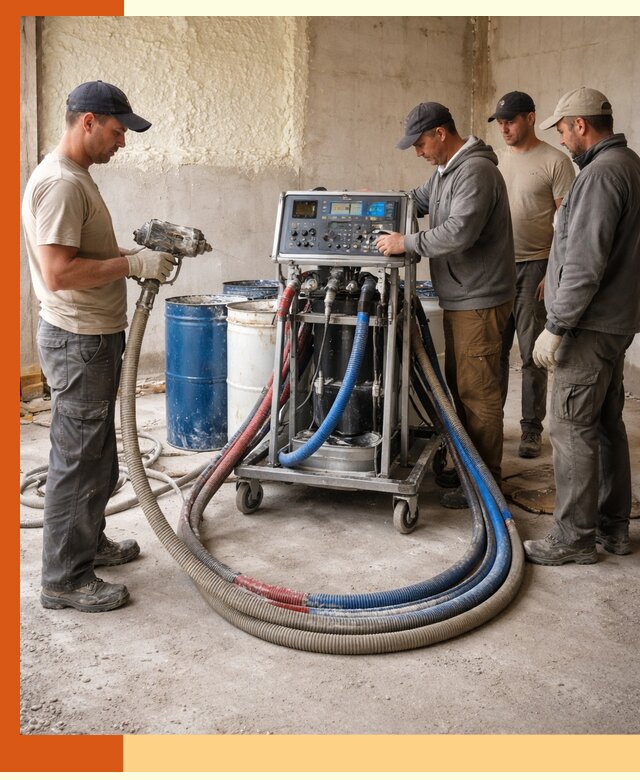 Аренда установки для напыления ППУ в белебее на выгодных условиях